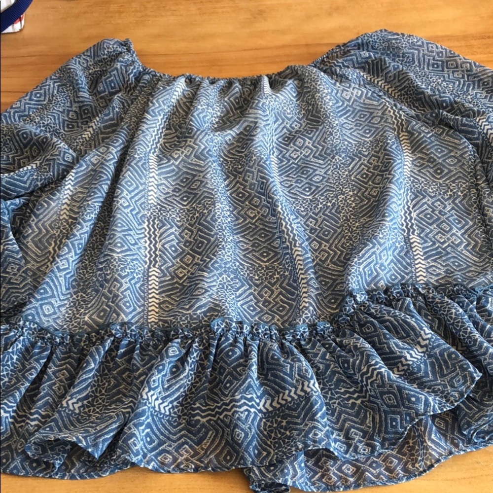 Never worn blue blouse